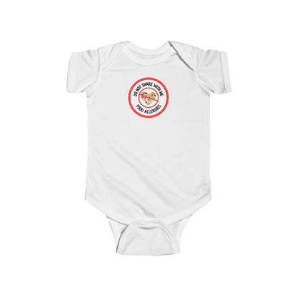 Multiple Allergies Red Logo Short Sleeve Onesie