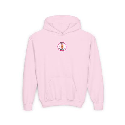 Peanut Allergy Pink Logo Youth Hoodie