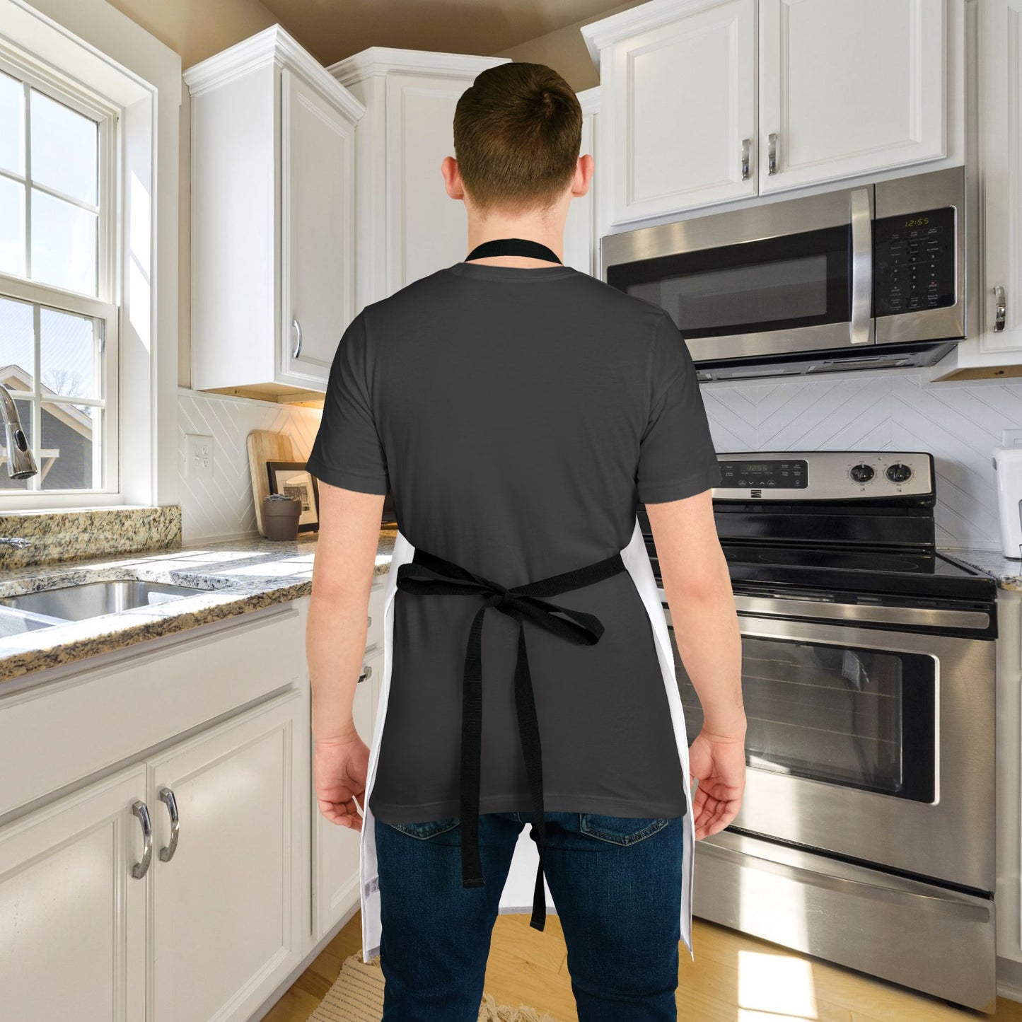 Rainbow Logo Food Allergy Apron
