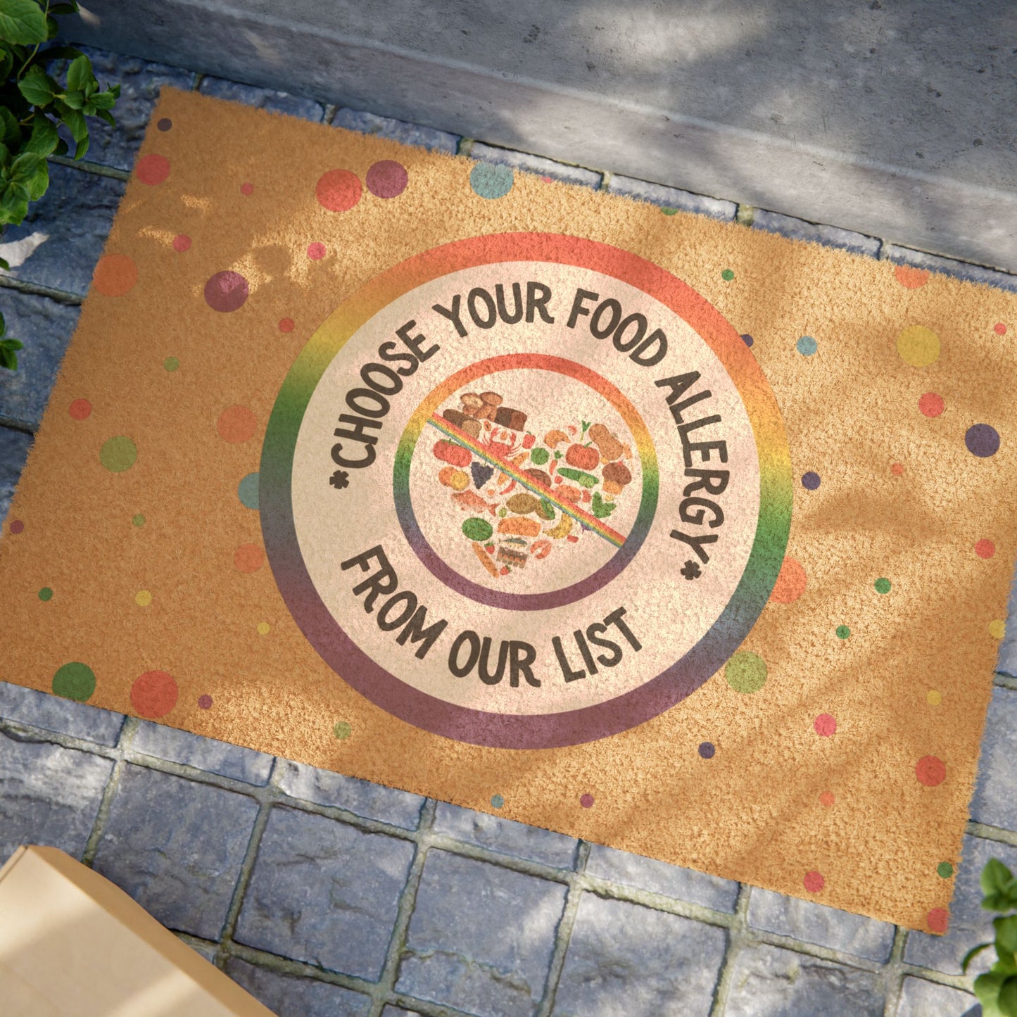 Polkadot Doormat