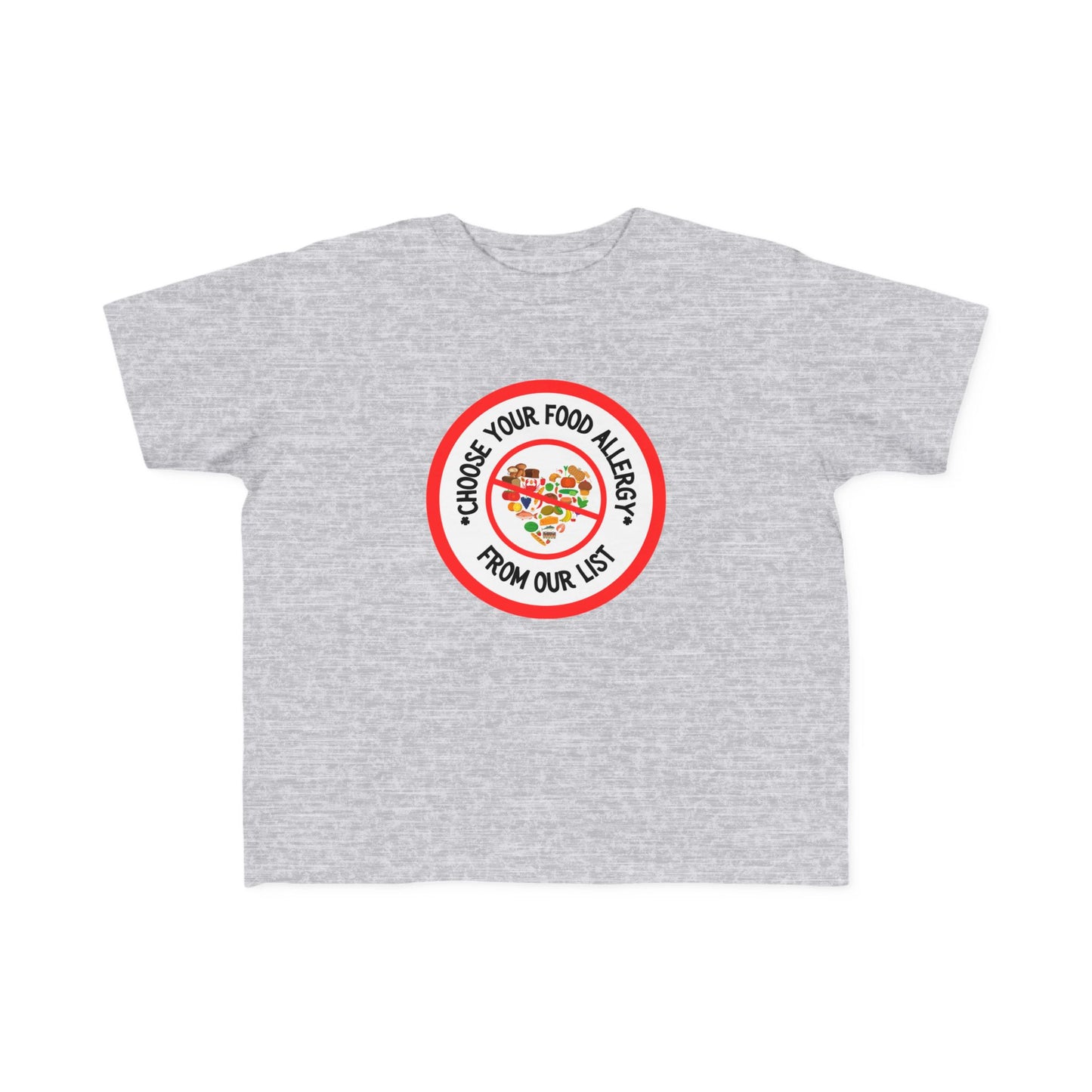 Other Food Allergies Red Logo Toddler Tee