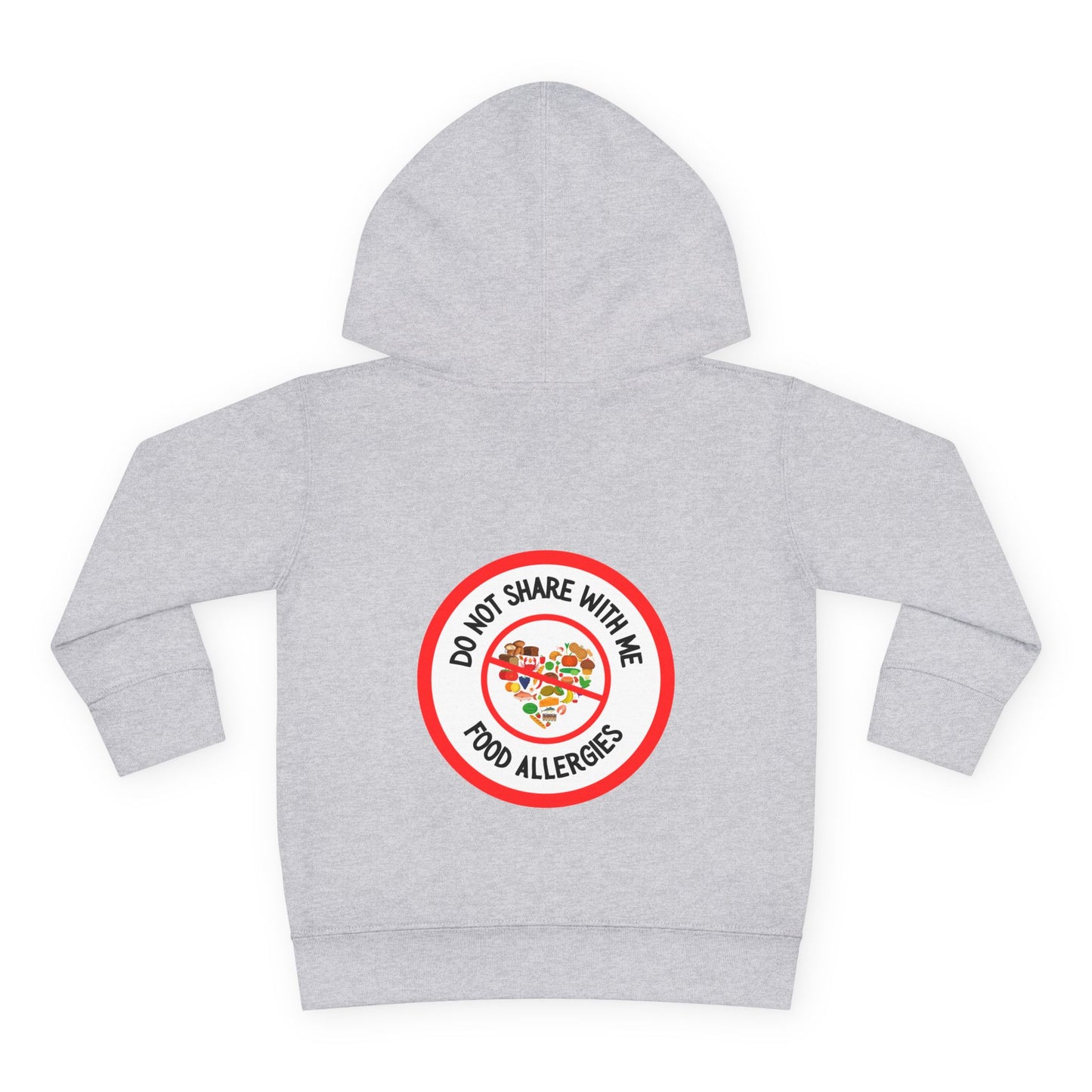 Multiple Allergies Red Logo Toddler Hoodie