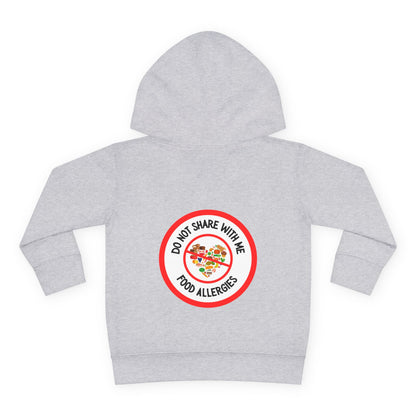 Multiple Allergies Red Logo Toddler Hoodie