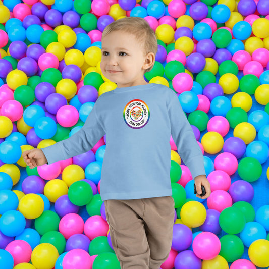 Other Food Allergies Rainbow Logo Toddler Long Sleeve