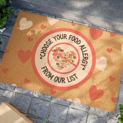 Hearts Doormat