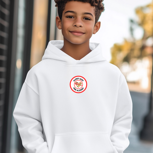 Multiple Allergies Red Logo Youth Hoodie