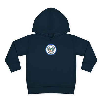 Nut Allergy Blue Logo Toddler Hoodie