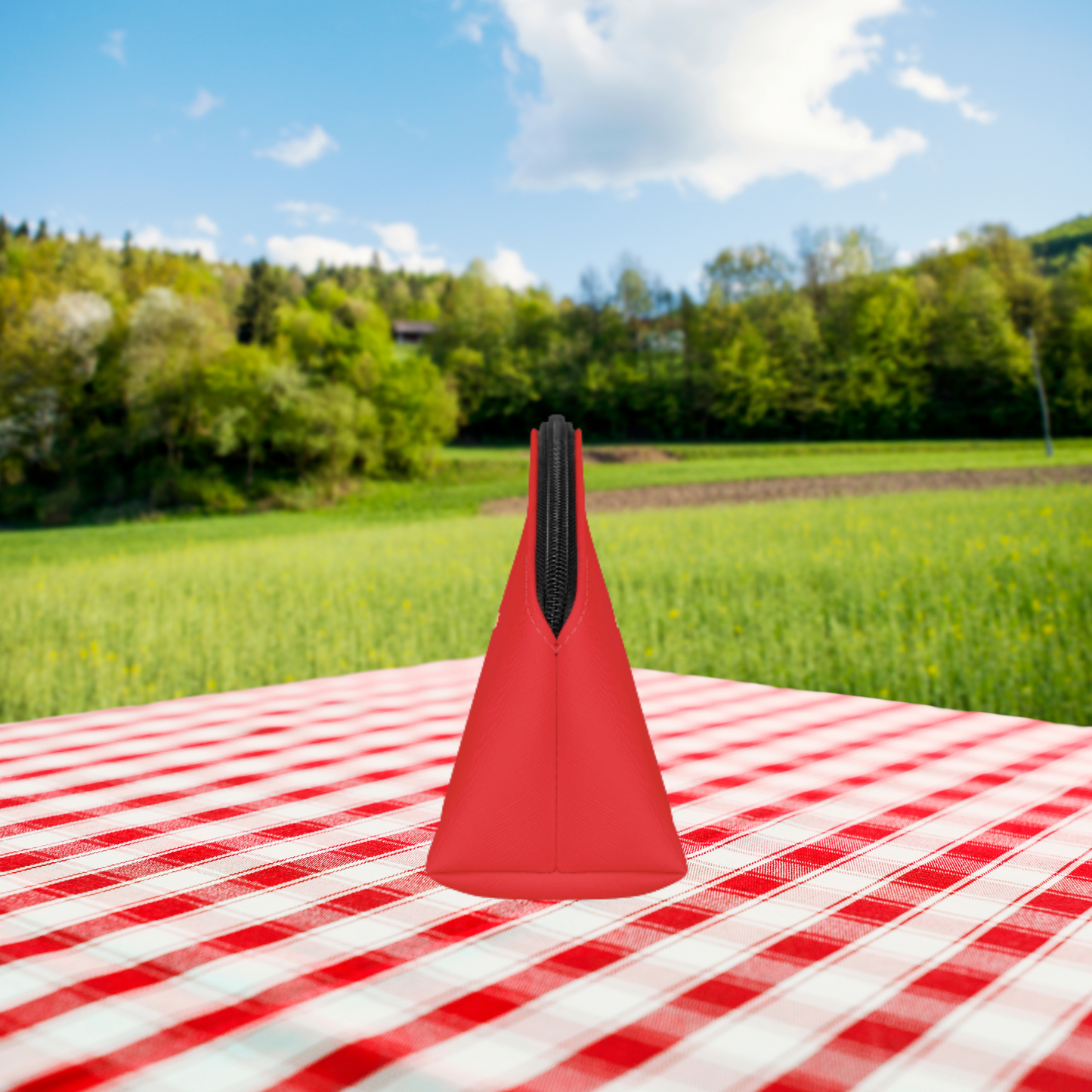 Red Emergency Medication Epipen Bag