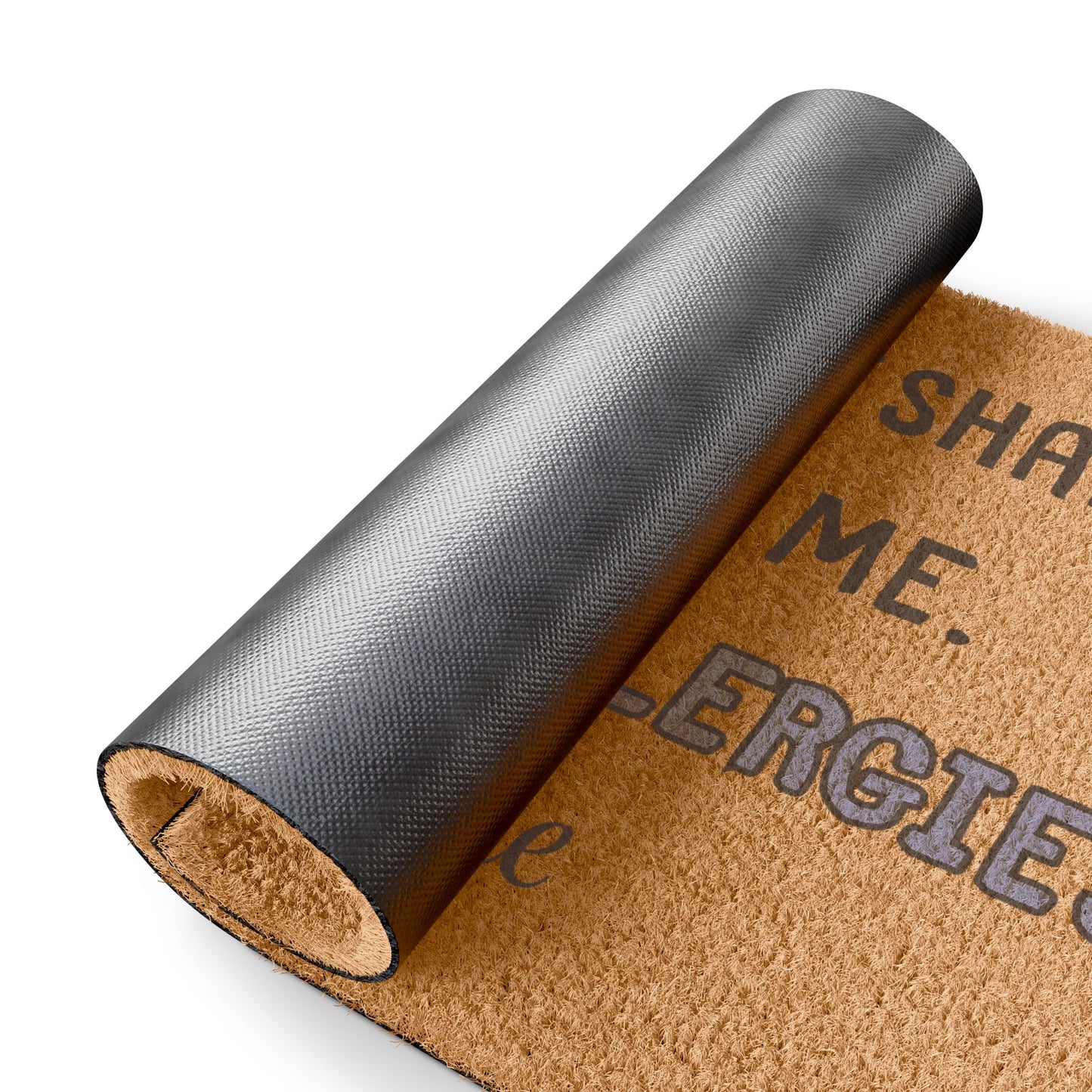 Blue Food Allergies Doormat