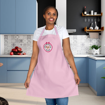 Pink Logo Food Allergy Apron
