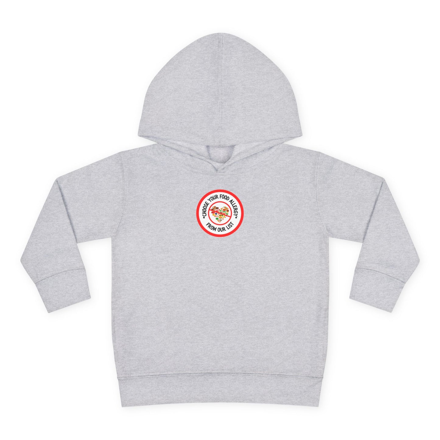 Other Food Allergies Red Logo Toddler Hoodie
