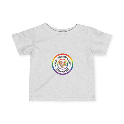 Other Food Allergies Rainbow Logo Baby Tee