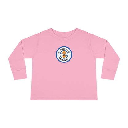 Peanut Allergy Blue Logo Toddler Long Sleeve