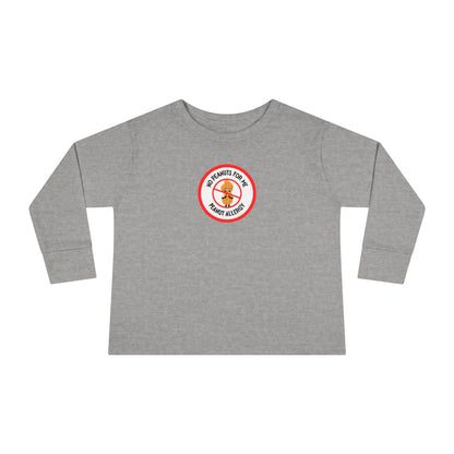 Peanut Allergy Red Logo Toddler Long Sleeve