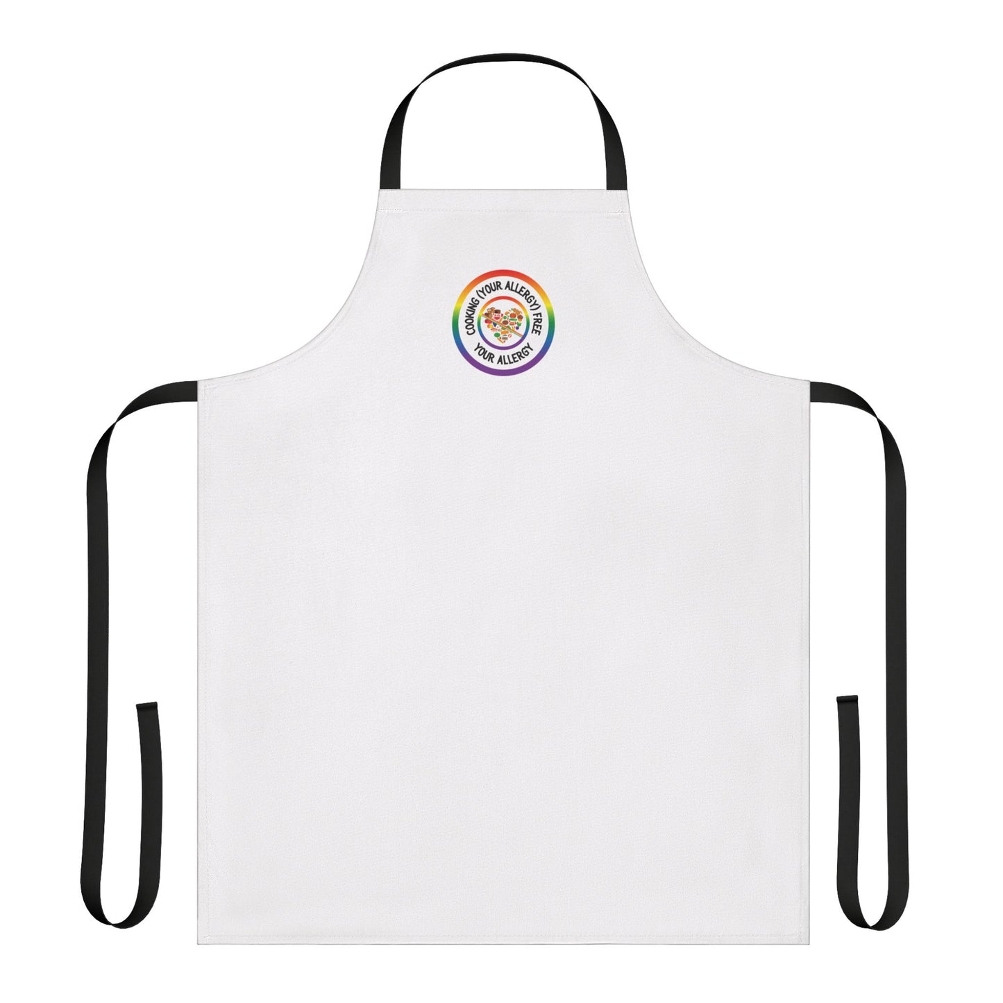 Rainbow Logo Food Allergy Apron