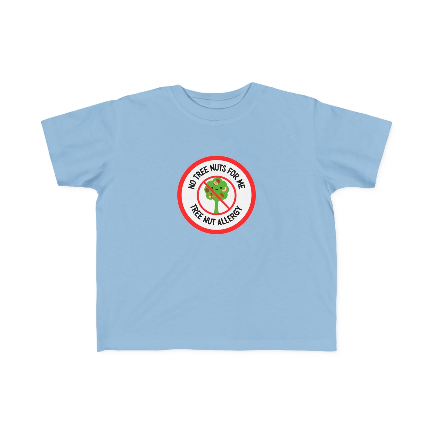 Tree Nut Allergy Red Logo Toddler Tee