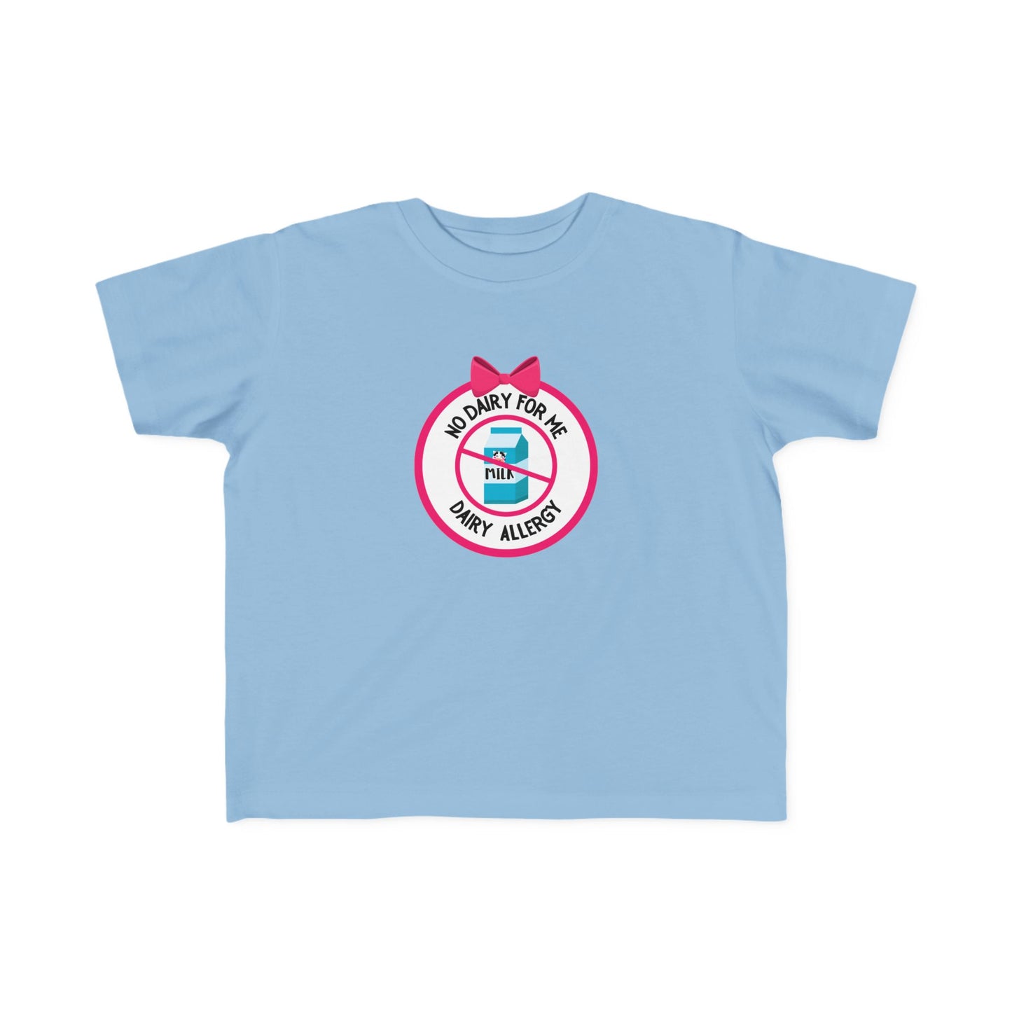 Dairy Allergy Pink Logo Toddler Tee