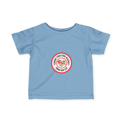Other Food Allergies Red Logo Baby Tee