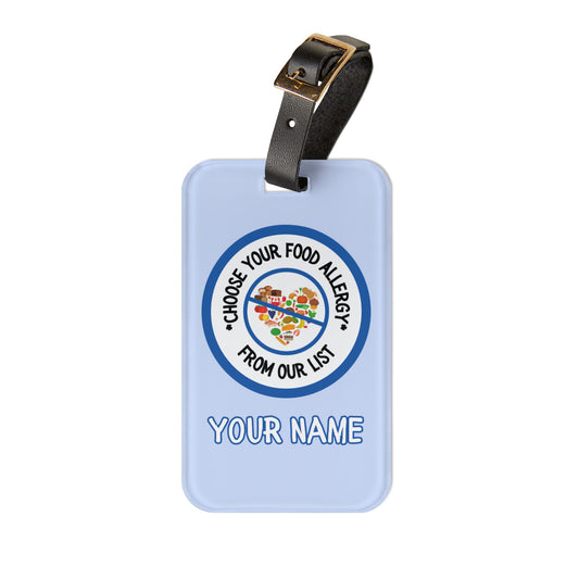 Food Allergy Bag Tag