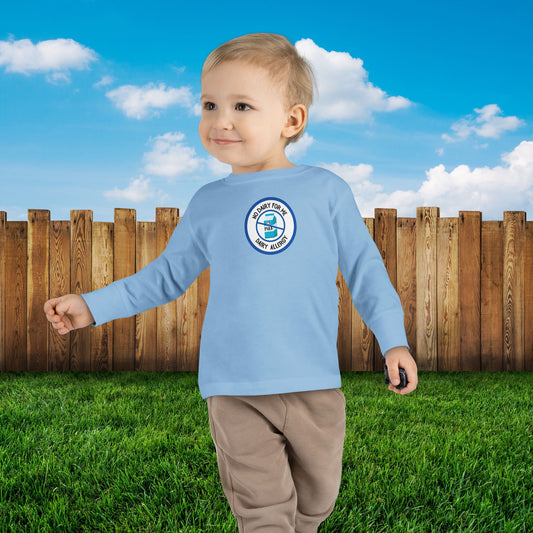 Dairy Allergy Blue Logo Toddler Long Sleeve