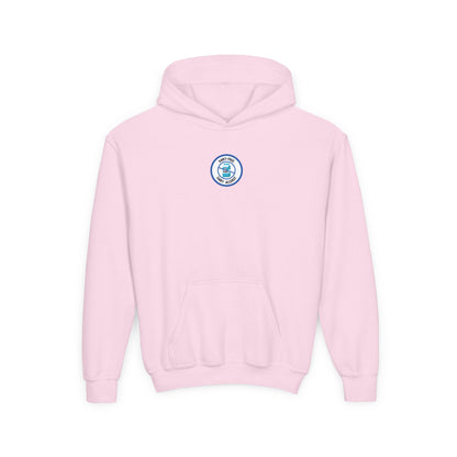 Dairy Allergy Blue Logo Youth Hoodie