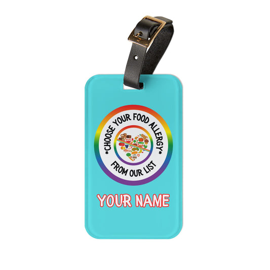 Food Allergy Bag Tag