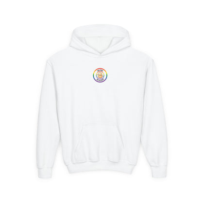 Egg Allergy Rainbow Logo Youth Hoodie