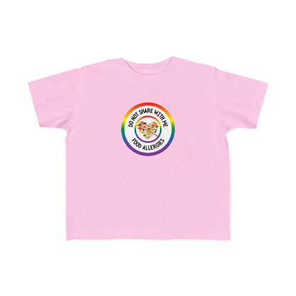 Multiple Allergies Rainbow Logo Toddler Tee