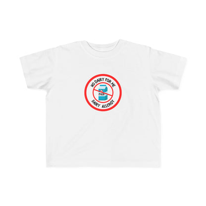 Dairy Allergy Red Logo Toddler Tee