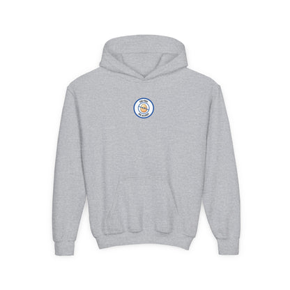 Egg Allergy Blue Logo Youth Hoodie