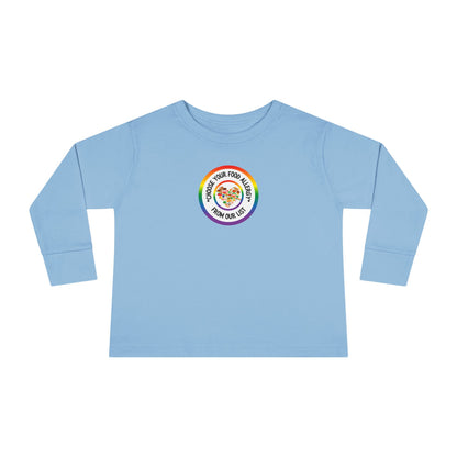 Other Food Allergies Rainbow Logo Toddler Long Sleeve