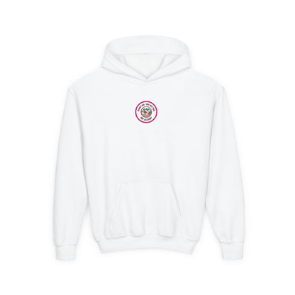 Nut Allergy Pink Logo Youth Hoodie