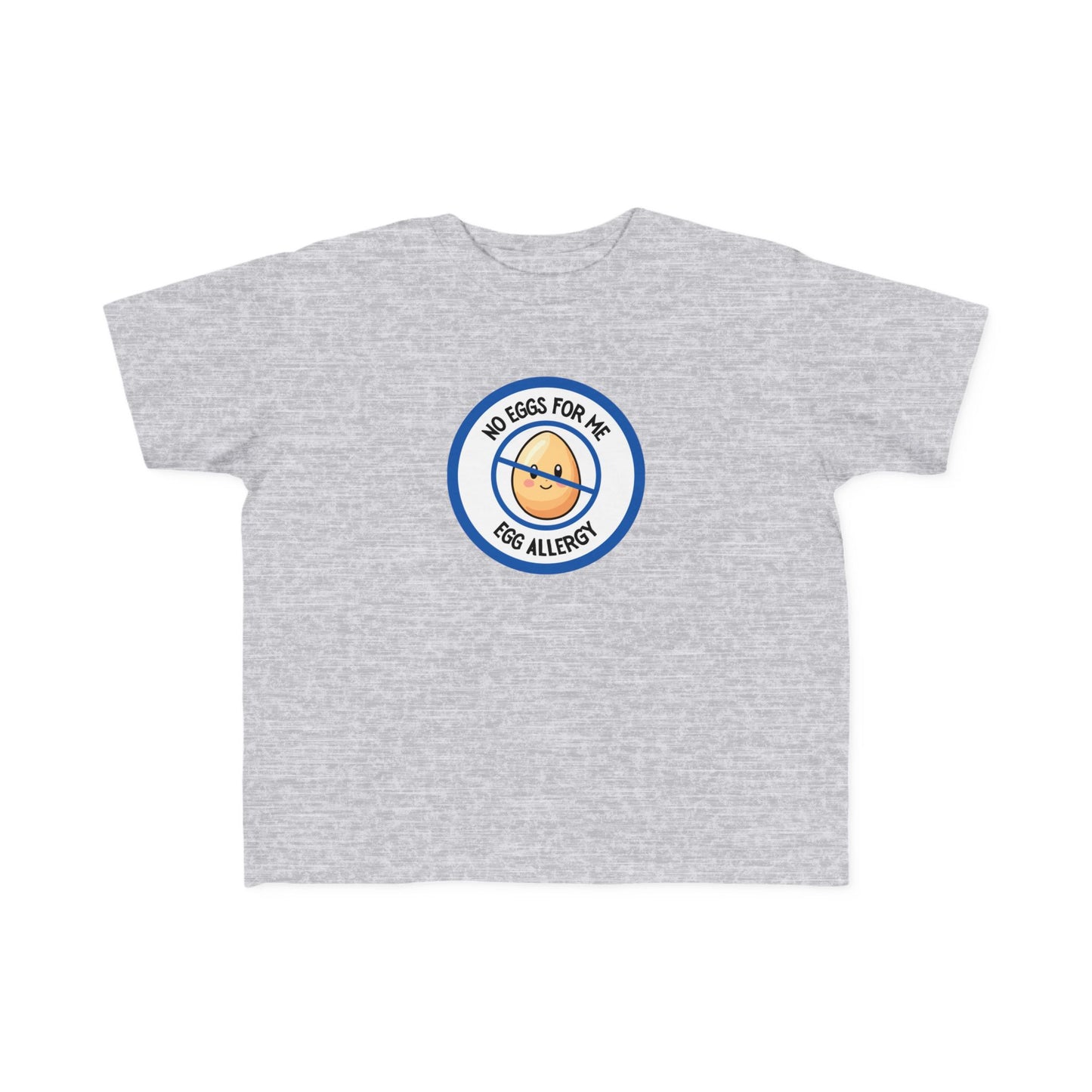 Egg Allergy Blue Logo Toddler Tee