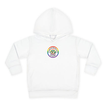 Nut Allergy Rainbow Logo Toddler Hoodie