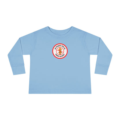 Peanut Allergy Red Logo Toddler Long Sleeve