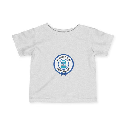 Dairy Allergy Blue Logo Baby Tee