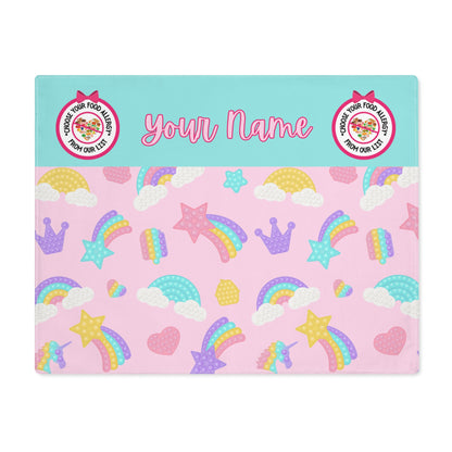 Rainbows and Crowns Placemat