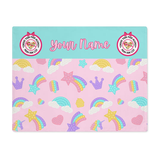 Rainbows and Crowns Placemat
