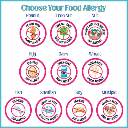 Food Allergy Bag Tag w/EpiPen