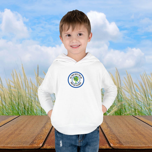 Tree Nut Allergy Blue Logo Toddler Hoodie