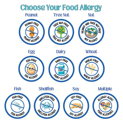 Yellow Trucks Food Allergy Lunchbox