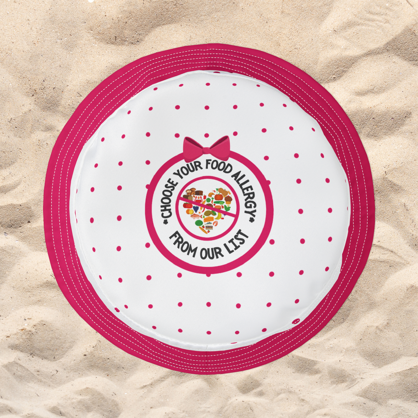 Pink Logo Bucket Hat 625
